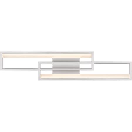 Quoizel Kocha Bath Led Light Painted Brushed Nickel PCKCH8523PBN